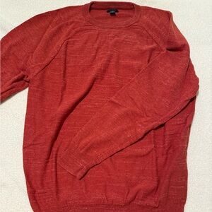 J. Crew Vibrant Red Crewneck Sweater